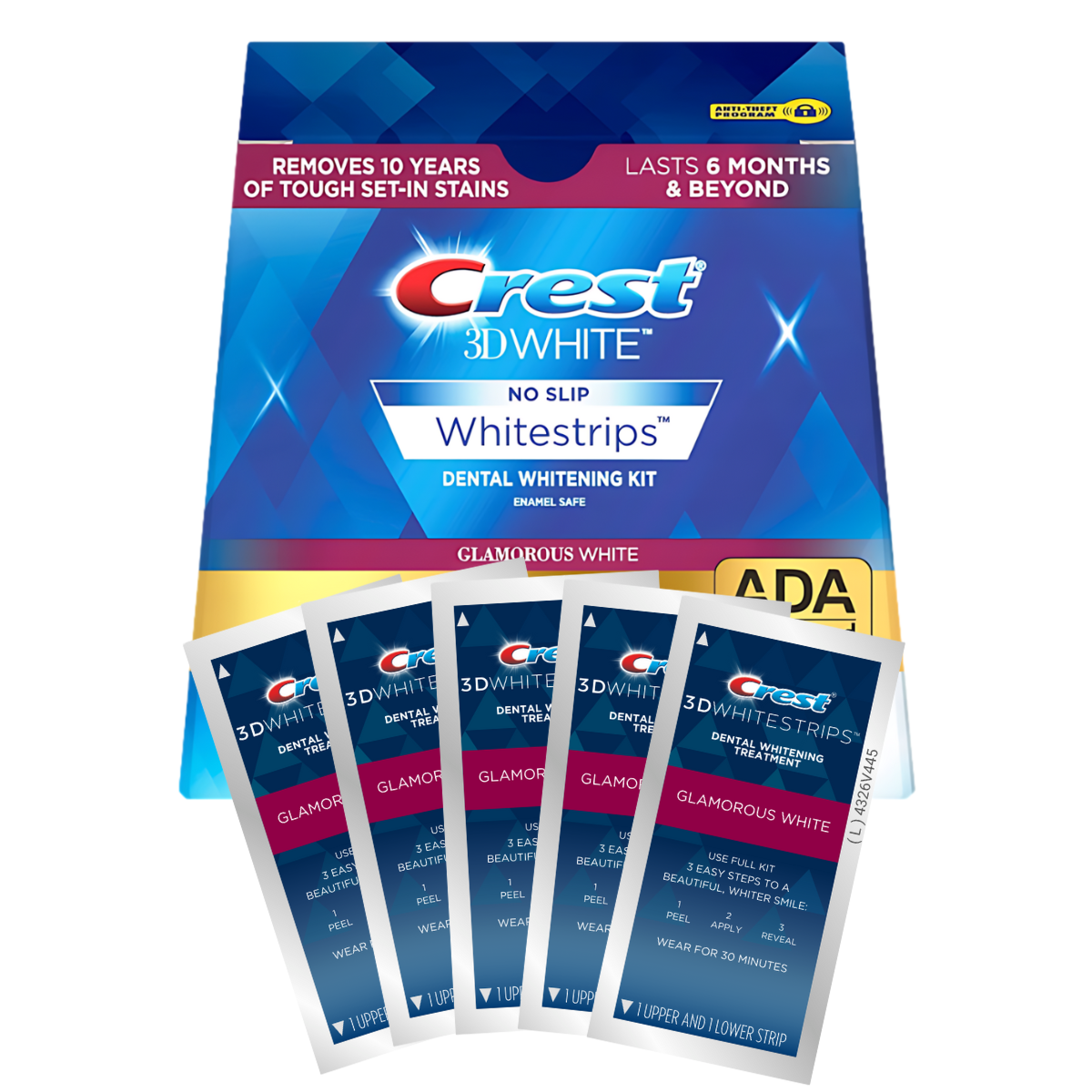 Fehérítő Csíkok Crest Glamorous 3D White Whitestrips