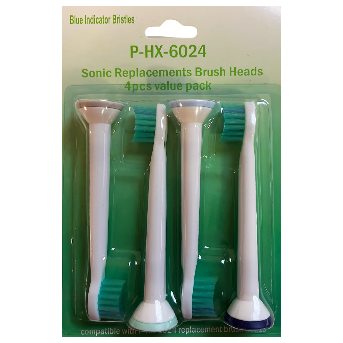 12 darabos cserefej készlet Philips Sonicare fogkeféihez – P-HX-6044/P-HX-6074/P-HX-6024