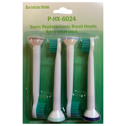 12 darabos cserefej készlet Philips Sonicare fogkeféihez – P-HX-6044/P-HX-6074/P-HX-6024