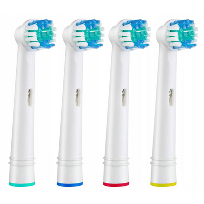 Sada 8 Náhradných Hlavíc Pre Elektrické Kefky Oral-B – EB17-P Biele & Čierne